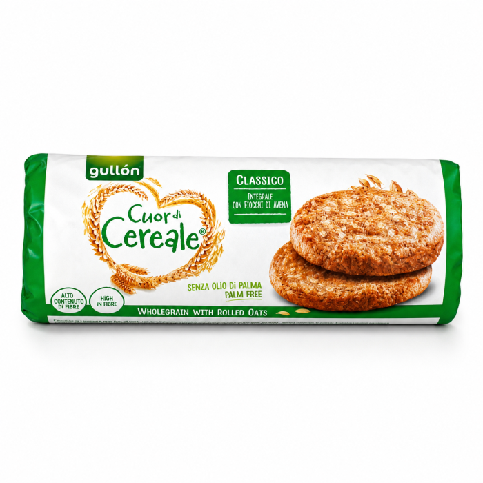 Gullon Cuor Cereale Croccante, 265 г, Печиво хрустке, кукурудзяне, зі злаками 265 г