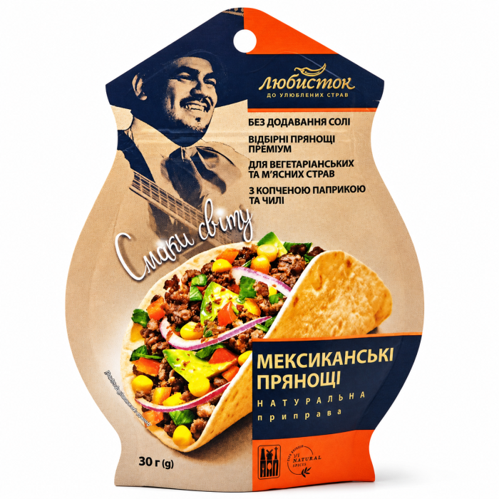 Мексиканські прянощі "Смаки світу" 30г