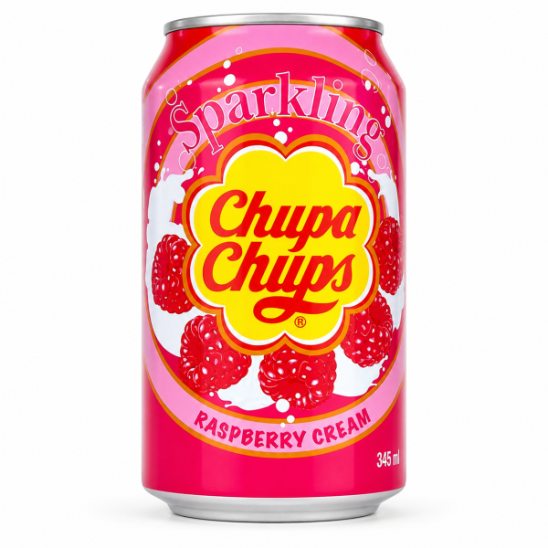 Напій Chupa Chups Raspberry & Cream Flavour