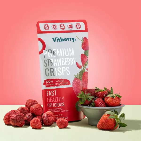 Vitberry Сублімована полуниця 30г