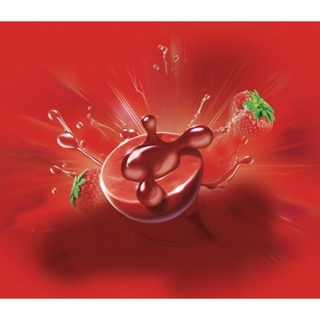 Жувальна цукерка Trolli Flavor Bomb Полуниця 4 шт