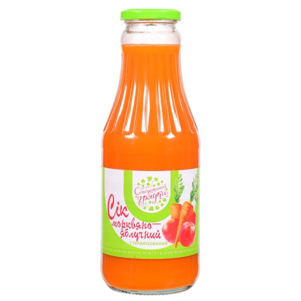 “З бабусиної грядки” Сік морквяно-яблучний 1л