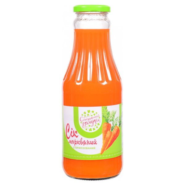 “З бабусиної грядки” Сік морквяний 1л
