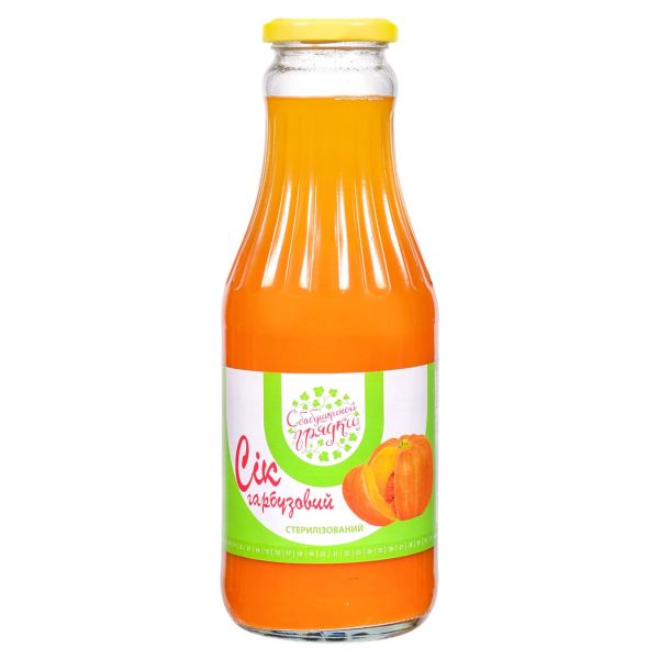 “З бабусиної грядки” Сік гарбузовий 1л