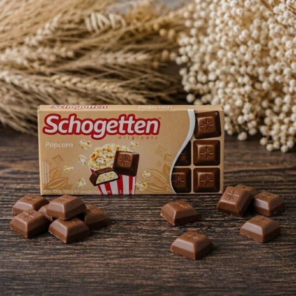 Молочний шоколад Schogetten Popcorn 100 г